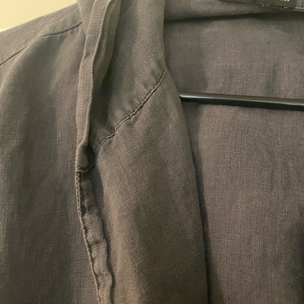 James Perse Linen Robe - Picture 6 of 10
